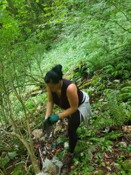 Sanacija črnega odlagališča – Banova jama 071